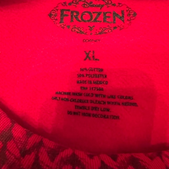 !!SOLD!! Red XL Olaf Holiday Sweater - Picture 6 of 6